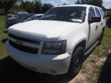 10-10134 (Cars-SUV 4D)  Seller: Gov-Sarasota County Sheriffs Dept 2012 CHEV TAHO