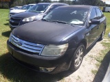 10-10131 (Cars-Sedan 4D)  Seller: Florida State F.D.L.E. 2008 FORD TAURUS