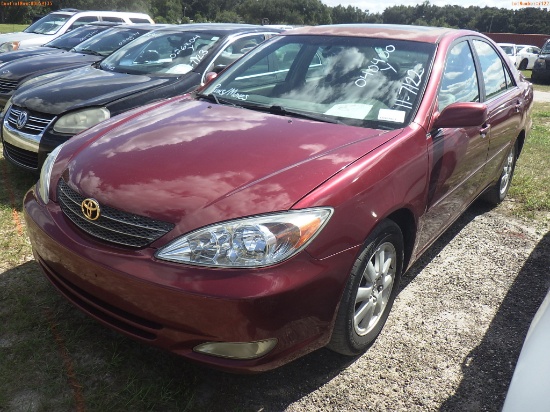 11-07122 (Cars-Sedan 4D)  Seller:Private/Dealer 2003 TOYT CAMRY