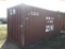 12-04165 (Equip.-Container)  Seller:Private/Dealer ZIM 20 FOOT STEEL SHIPPING CO