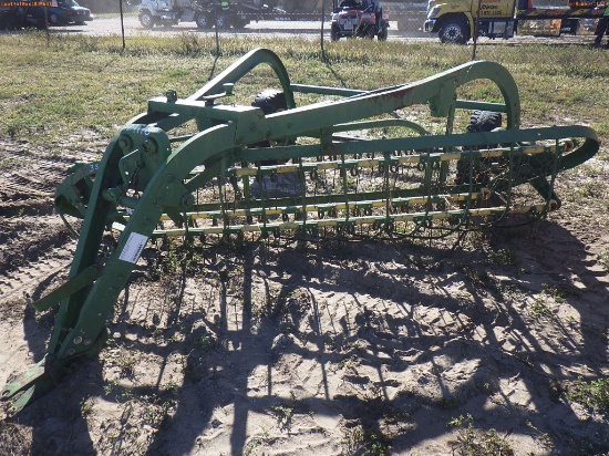 12-01178 (Equip.-Implement Farm)  Seller:Private/Dealer JOHN DEERE HAY RAKE ATTA