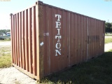 12-04181 (Equip.-Container)  Seller:Private/Dealer TRITON 20 FOOT STEEL SHIPPING