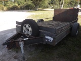 12-03150 (Trailers-Utility flatbed)  Seller:Private/Dealer 2000 HOMEMADE 12 BY 6