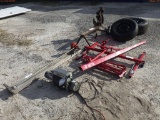 12-04228 (Equip.-Misc.)  Seller:Private/Dealer LOT WITH MAN HOLE LIFT WATER PUMP