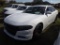 12-10125 (Cars-Sedan 4D)  Seller: Gov-Hillsborough County Sheriffs 2016 DODG CHA