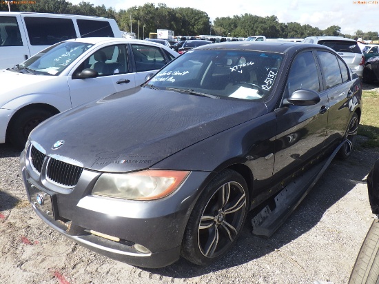 12-05137 (Cars-Sedan 4D)  Seller: Gov-Sumter County Sheriffs Office 2007 BMW 328