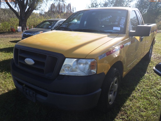 12-10148 (Trucks-Pickup 2D)  Seller: Florida State D.O.T. 2007 FORD F150XL