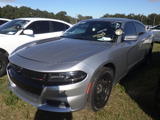 12-10225 (Cars-Sedan 4D)  Seller: Gov-Hillsborough County Sheriffs 2016 DODG CHA