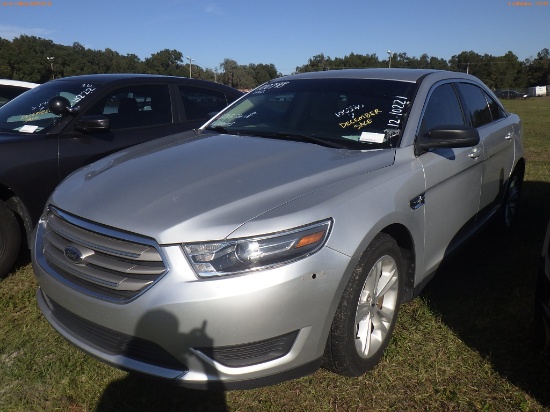12-10221 (Cars-Sedan 4D)  Seller: Gov-Hillsborough County Sheriffs 2017 FORD TAU