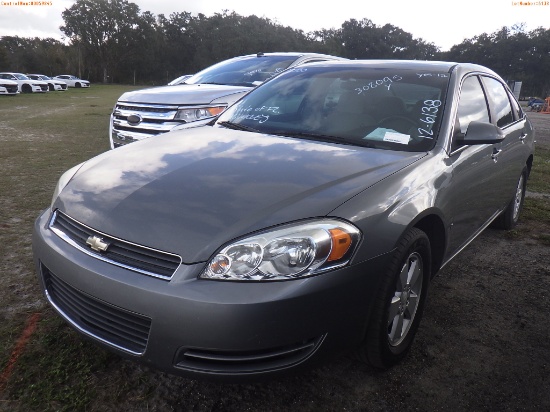 12-06138 (Cars-Sedan 4D)  Seller: Florida State B.P.R. 2008 CHEV IMPALA