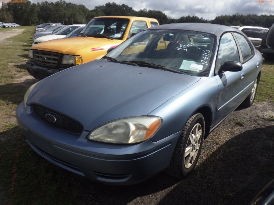 12-06115 (Cars-Sedan 4D)  Seller: Florida State F.D.L.E. 2005 FORD TAURUS