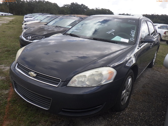 12-06121 (Cars-Sedan 4D)  Seller: Florida State F.D.L.E. 2008 CHEV IMPALA