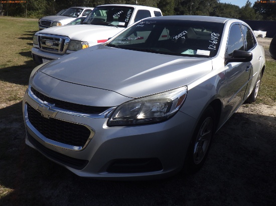 12-06148 (Cars-Sedan 4D)  Seller: Gov-Hillsborough County Sheriffs 2015 CHEV MAL