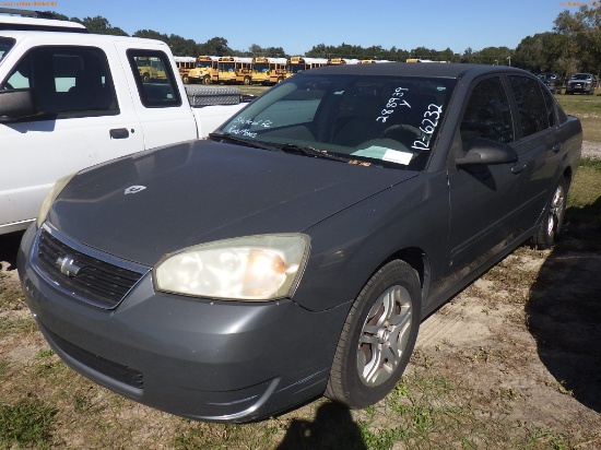12-06232 (Cars-Sedan 4D)  Seller: Florida State B.P.R. 2007 CHEV MALIBU