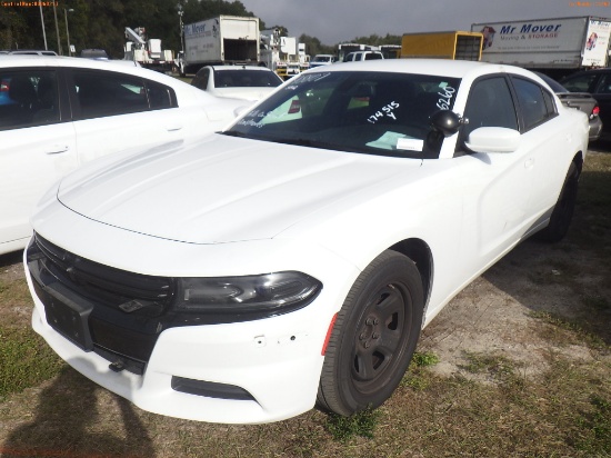 12-06260 (Cars-Sedan 4D)  Seller: Gov-Hillsborough County Sheriffs 2016 DODG CHA