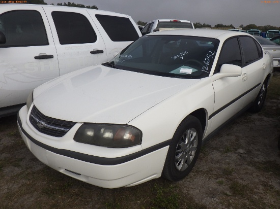 12-06252 (Cars-Sedan 4D)  Seller: Gov-Palmetto Police Department 2005 CHEV IMPAL
