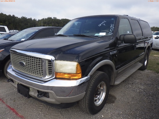 12-05135 (Cars-SUV 4D)  Seller:Private/Dealer 2001 FORD EXCURSION