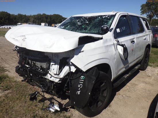 2-05118 (Cars-SUV 4D)  Seller: Gov-Hillsborough County Sheriffs 2021 CHEV TAHOE