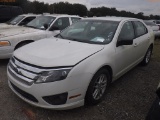 2-05133 (Cars-Sedan 4D)  Seller: Gov-Pasco County Sheriffs Office 2012 FORD FUSI