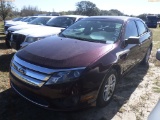 2-10119 (Cars-Sedan 4D)  Seller: Gov-Alachua County Sheriffs Offic 2012 FORD FUS