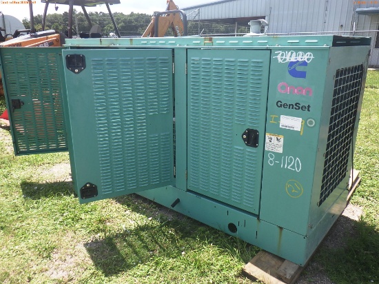 8-01120 (Equip.-Generator)  Seller:Private/Dealer ONAN-CUMMINS GGHC-3380637 STAT