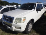 10-06249 (Cars-SUV 4D)  Seller: Florida State F.D.L.E. 2008 FORD EXPLORER