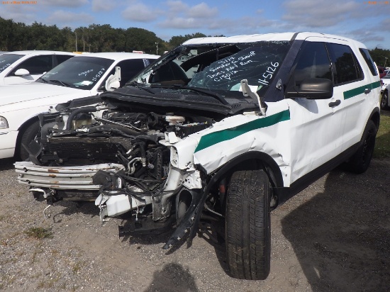 11-05126 (Cars-SUV 4D)  Seller: Gov-Sumter County Sheriffs Office 2016 FORD EXPL