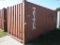 12-04137 (Equip.-Container)  Seller:Private/Dealer TRITON 20 FOOT METAL SHIPPING