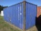 12-04135 (Equip.-Container)  Seller:Private/Dealer 20 FOOT METAL SHIPPING CONTAI