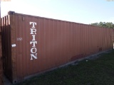 12-04205 (Equip.-Container)  Seller:Private/Dealer TRITON 40 FOOT METAL SHIPPING