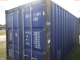 12-04187 (Equip.-Container)  Seller:Private/Dealer 20 FOOT METAL SHIPPING CONTAI