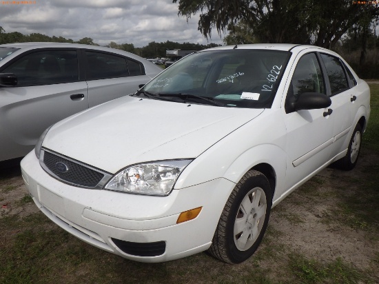 12-06222 (Cars-Sedan 4D)  Seller: Florida State D.J.J. 2007 FORD FOCUS