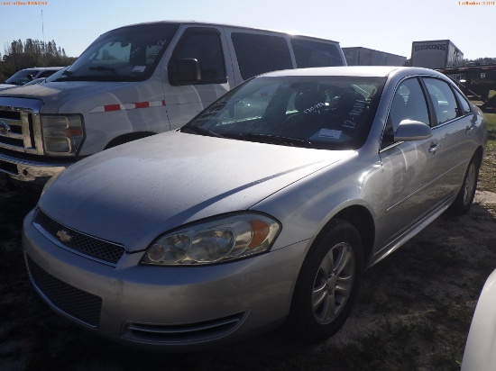 12-10111 (Cars-Sedan 4D)  Seller: Florida State D.O.T. 2012 CHEV IMPALA