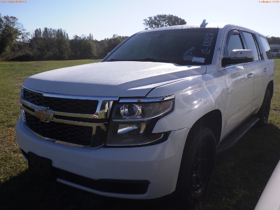 12-10127 (Cars-SUV 4D)  Seller: Gov-Sarasota County Sheriffs Dept 2017 CHEV TAHO