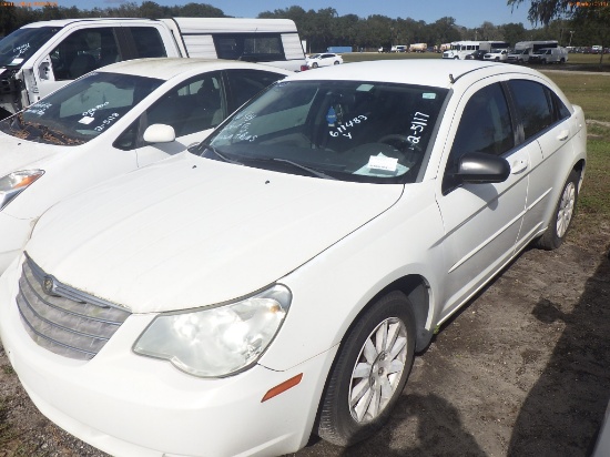 2-05117 (Cars-Sedan 4D)  Seller: Florida State D.O.H. 2007 CHRY SEBRING