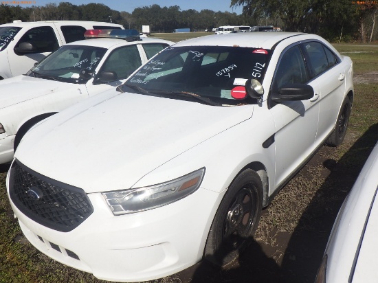 2-05112 (Cars-Sedan 4D)  Seller: Gov-Hernando County Sheriffs 2014 FORD TAURUS