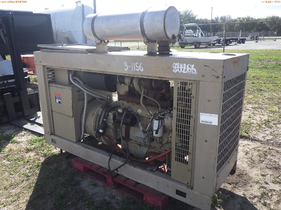 3-01156 (Equip.-Generator)  Seller:Private/Dealer CUMMINS 6BT5.9G2 100KW 1800RPM