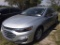 3-06215 (Cars-Sedan 4D)  Seller: Gov-Hillsborough County Sheriffs 2020 CHEV MALI