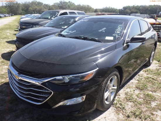 3-06110 (Cars-Sedan 4D)  Seller: Gov-Hillsborough County Sheriffs 2020 CHEV MALI