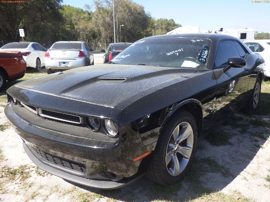 3-06266 (Cars-Coupe 2D)  Seller: Gov-Hillsborough County Sheriffs 2020 DODG CHAL