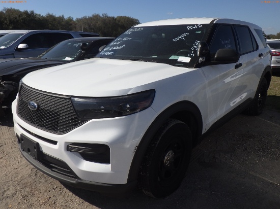 3-05134 (Cars-SUV 4D)  Seller: Gov-Hillsborough County Sheriffs 2020 FORD EXPLOR