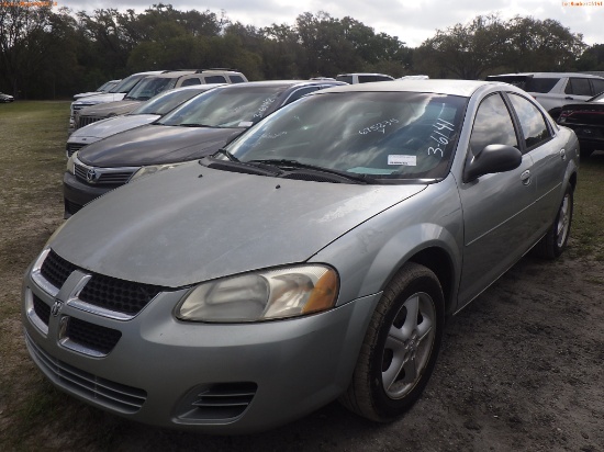 3-06141 (Cars-Sedan 4D)  Seller: Gov-Pinellas County Sheriffs Ofc 2005 DODG STRA