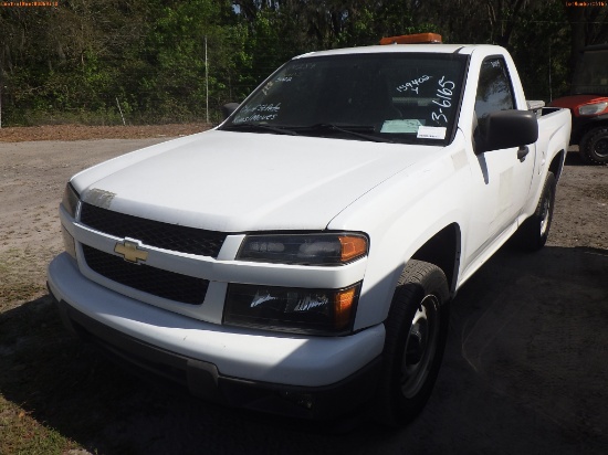 3-06165 (Trucks-Pickup 2D)  Seller: Gov-City of St.Petersburg 2012 CHEV COLORADO