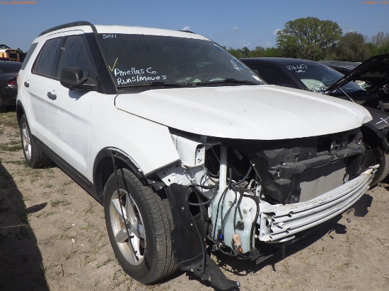 3-05159 (Cars-SUV 4D)  Seller: Gov-Pinellas County BOCC 2019 FORD EXPLORER