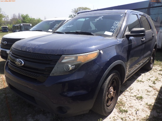 3-10123 (Cars-SUV 4D)  Seller: Gov-Orange County Sheriffs Office 2013 FORD EXPLO
