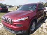 3-06233 (Cars-SUV 4D)  Seller: Gov-City Of Clearwater 2014 JEEP CHEROKEE