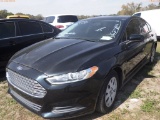 3-06230 (Cars-Sedan 4D)  Seller: Gov-City Of Clearwater 2014 FORD FUSION