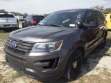 3-06234 (Cars-SUV 4D)  Seller: Gov-City Of Clearwater 2016 FORD EXPLORER