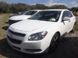 3-06137 (Cars-Sedan 4D)  Seller: Florida State S.A.O. 20 2012 CHEV MALIBU