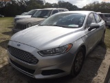 3-06143 (Cars-Sedan 4D)  Seller: Gov-Pinellas County Sheriffs Off. 2013 FORD FUS